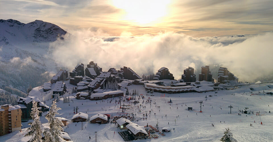 Avoriaz city view