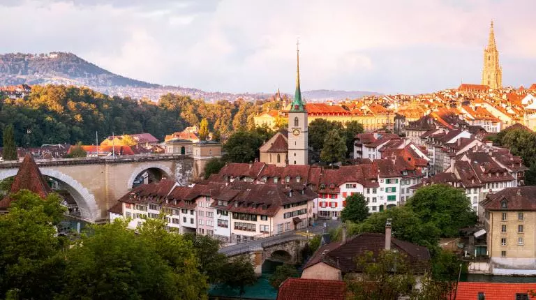 Bern city's view