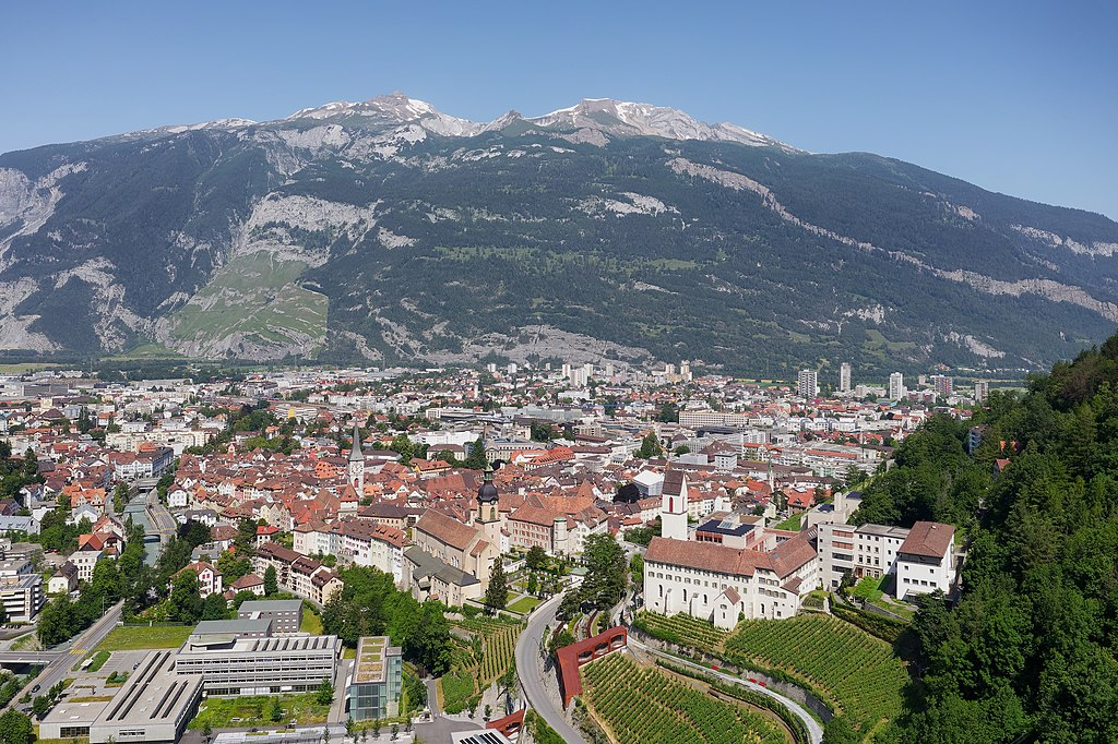 Chur city's view