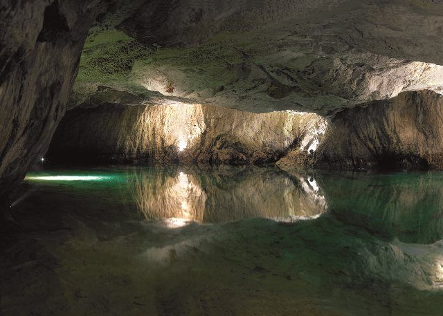 Cran montana underground cave