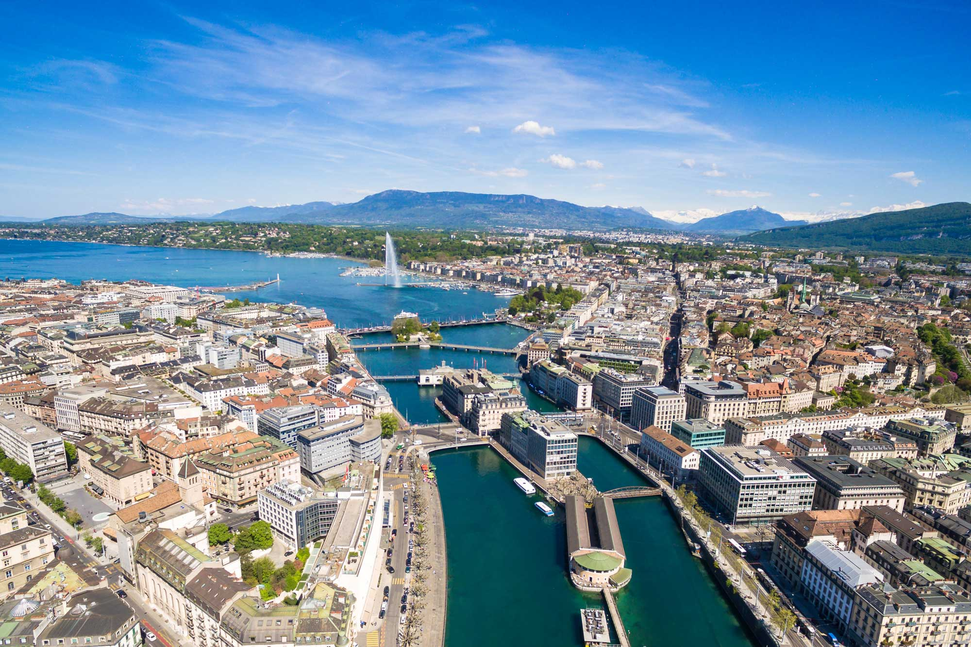 Geneva city view