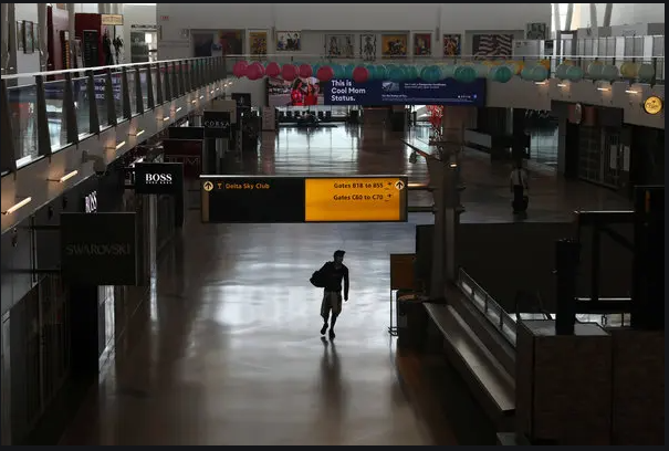 empty airport photo